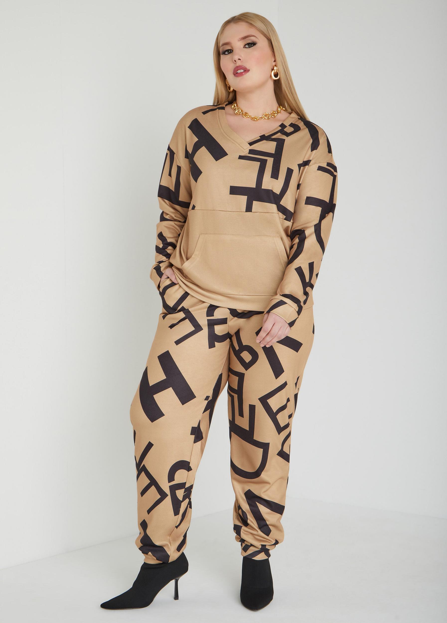 Alphabet Print Pullover Product Image
