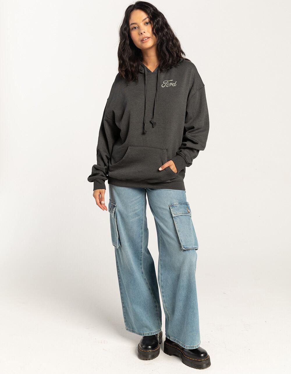 FORD Michigan Womens Hoodie - BLACK Product Image