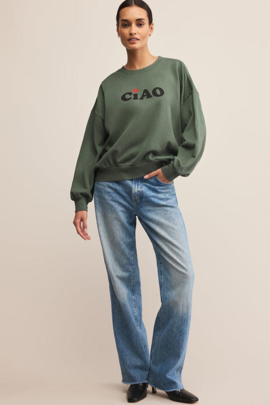 Ciao Sunday Sweatshirt Product Image