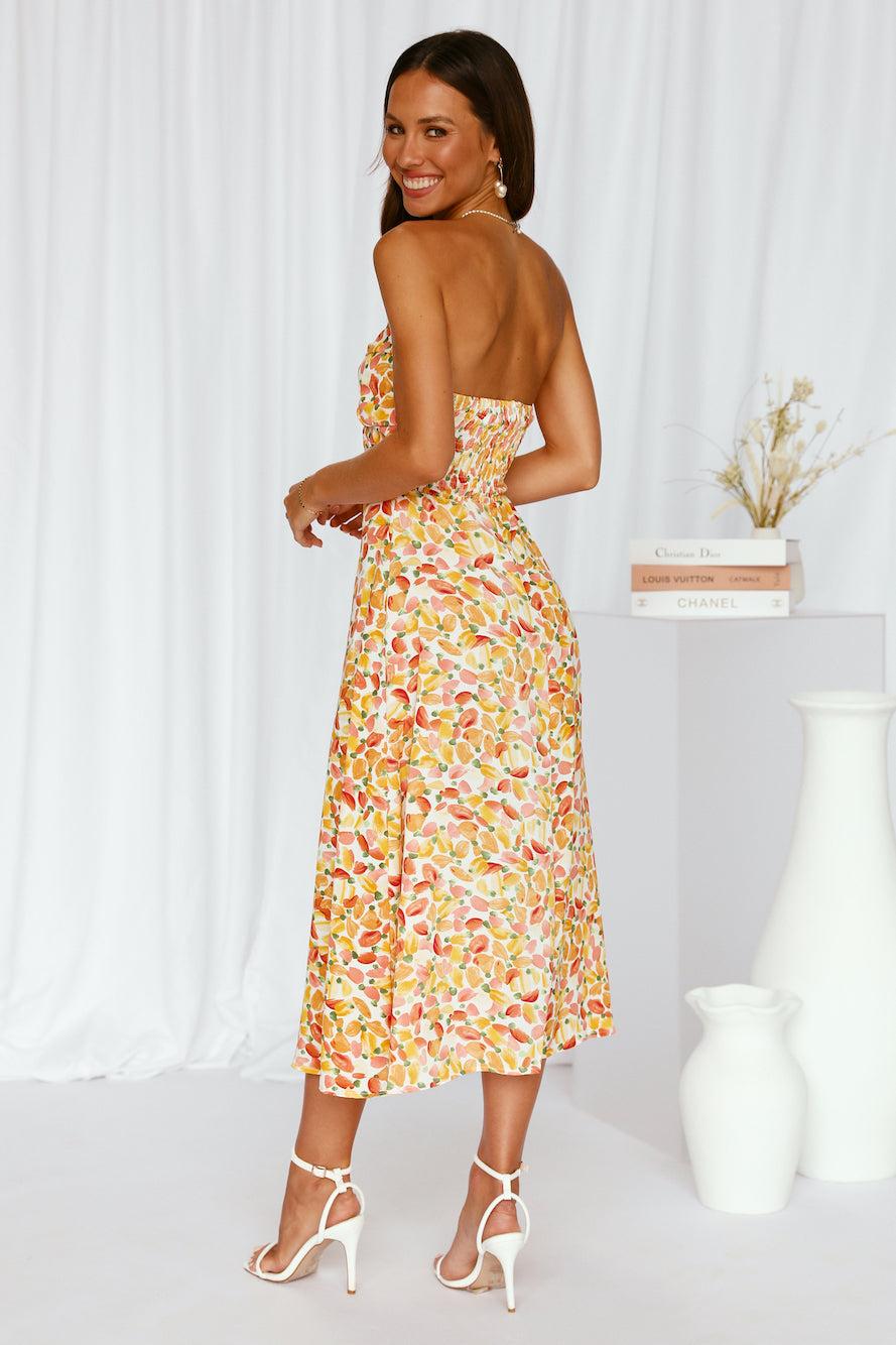 High Note Midi Dress Floral Product Image