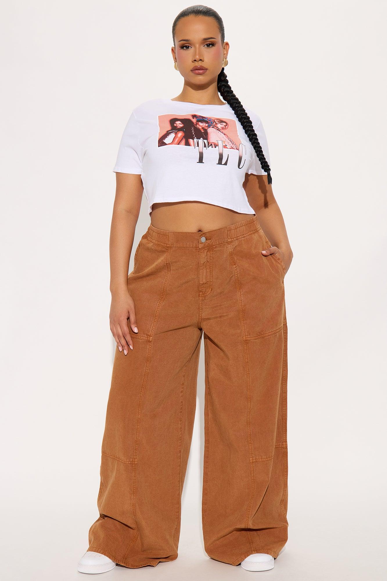 Pascal Wide Leg Pant - Rust Product Image