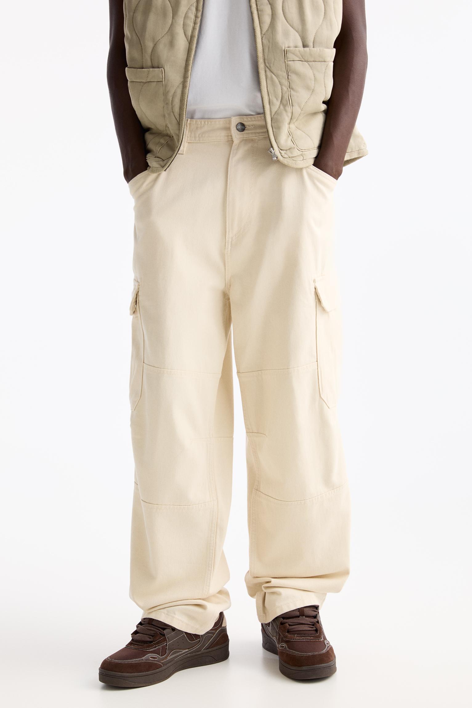 Cargo pants with seams Product Image