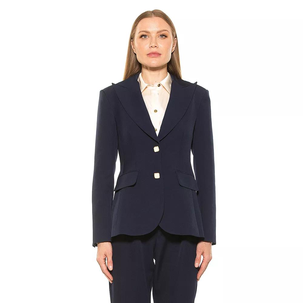 Women's ALEXIA ADMOR Jessica Lapel Jacket,  Product Image