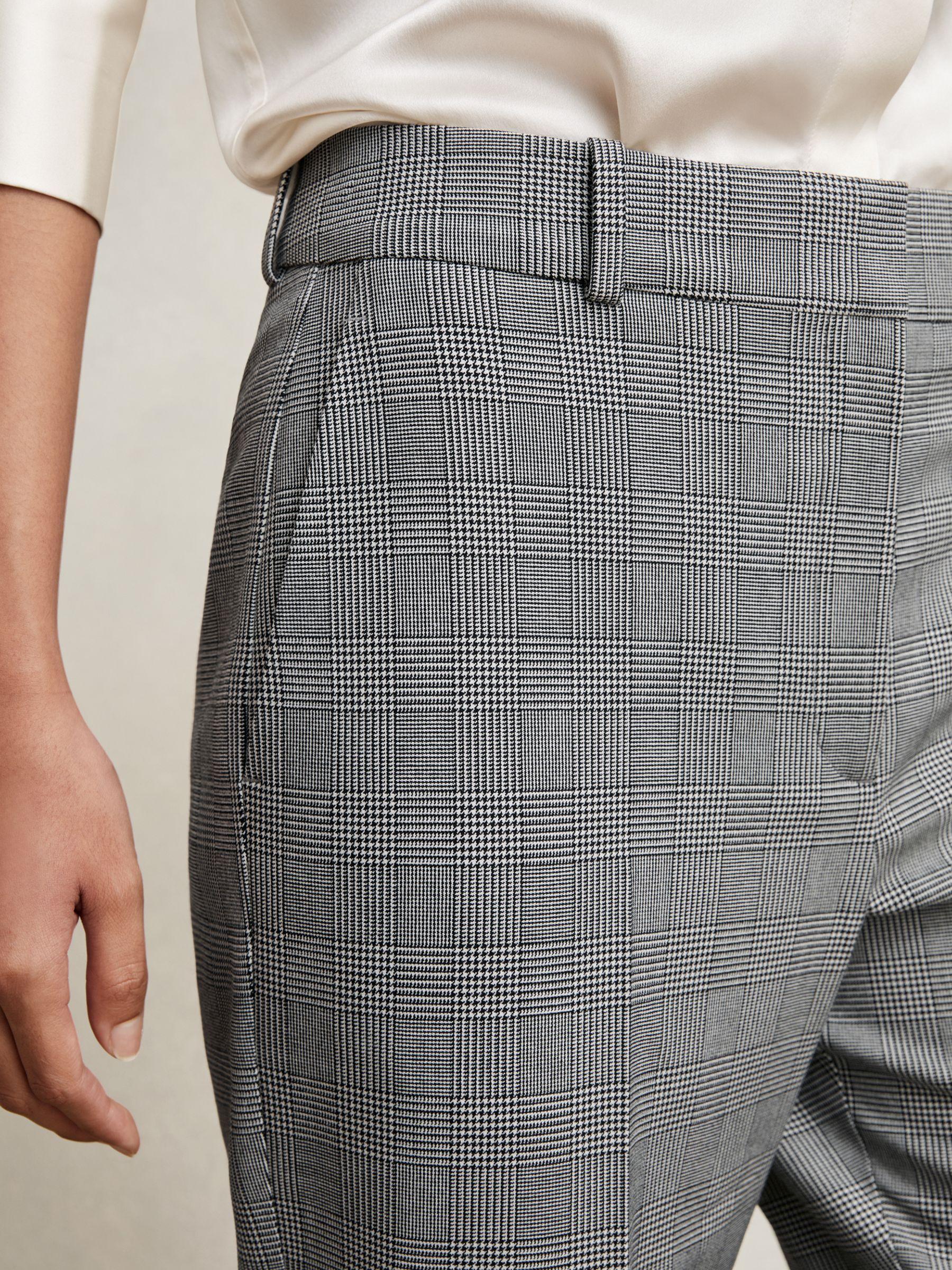 Petite Printed Ruffle Trim Maxi Dress in Cream/Red Product Image