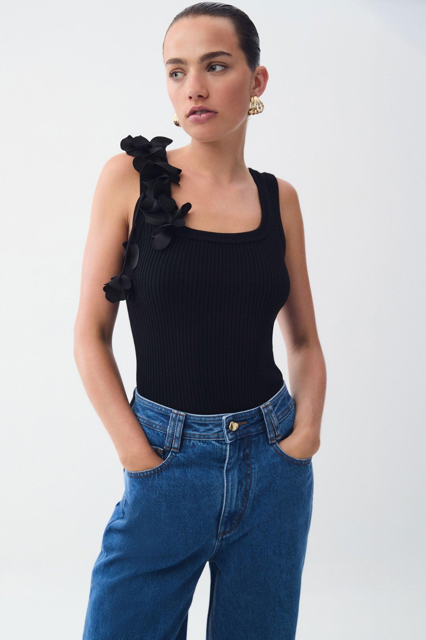 Camille Flower Tank Product Image