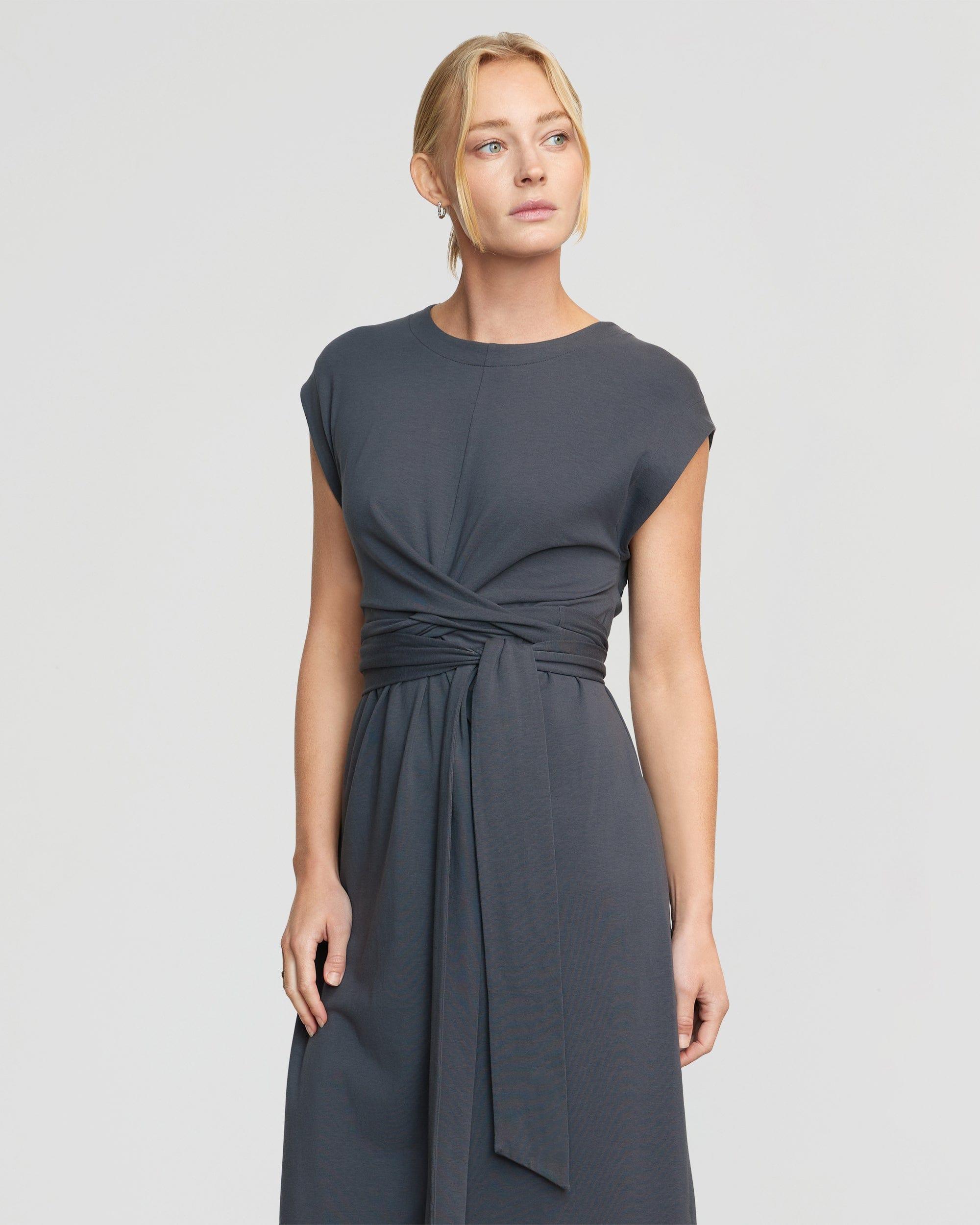 Fei Tie-Front Organic Cotton Dress Product Image
