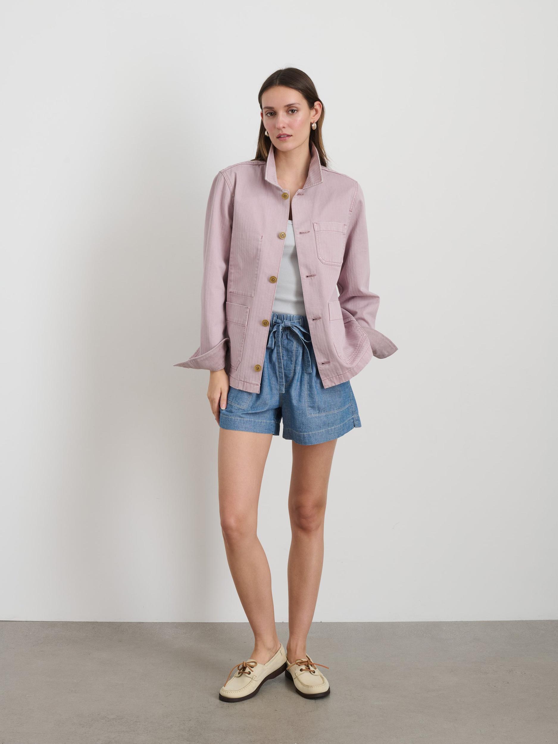 Britt Work Jacket in Herringbone Product Image