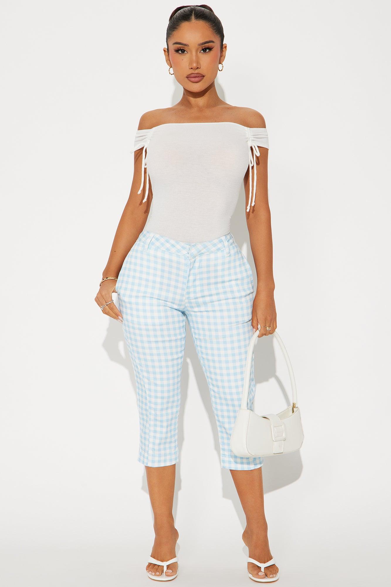 Millie Ruched Off Shoulder Top - White Product Image
