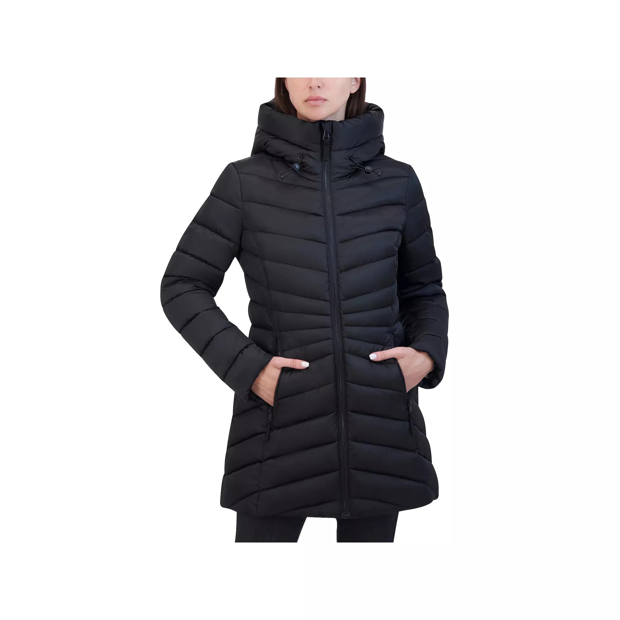 Women's Halitech Midweight Faux-Fur Trim Midweight Puffer Jacket,  Product Image