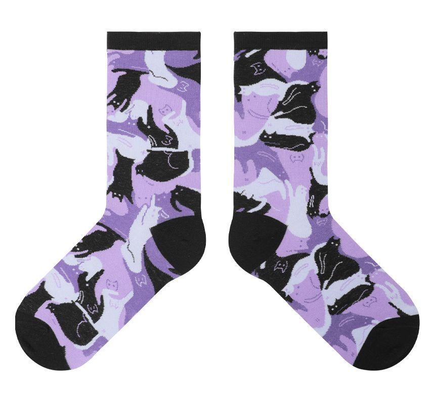 Animal Print Socks Product Image
