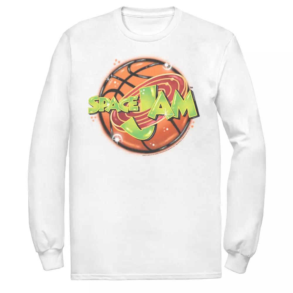 Men's Looney Tunes Space Jam Airbrushed Logo Tee,  Product Image