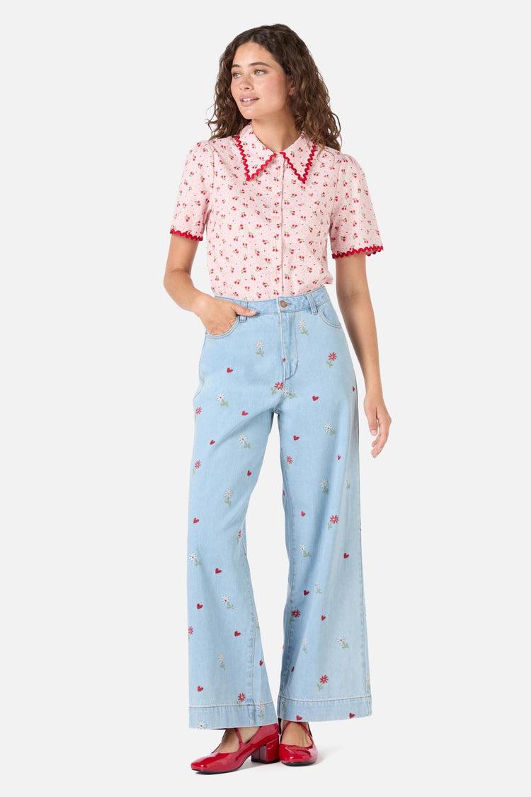 Holly Short Sleeve Blouse Product Image