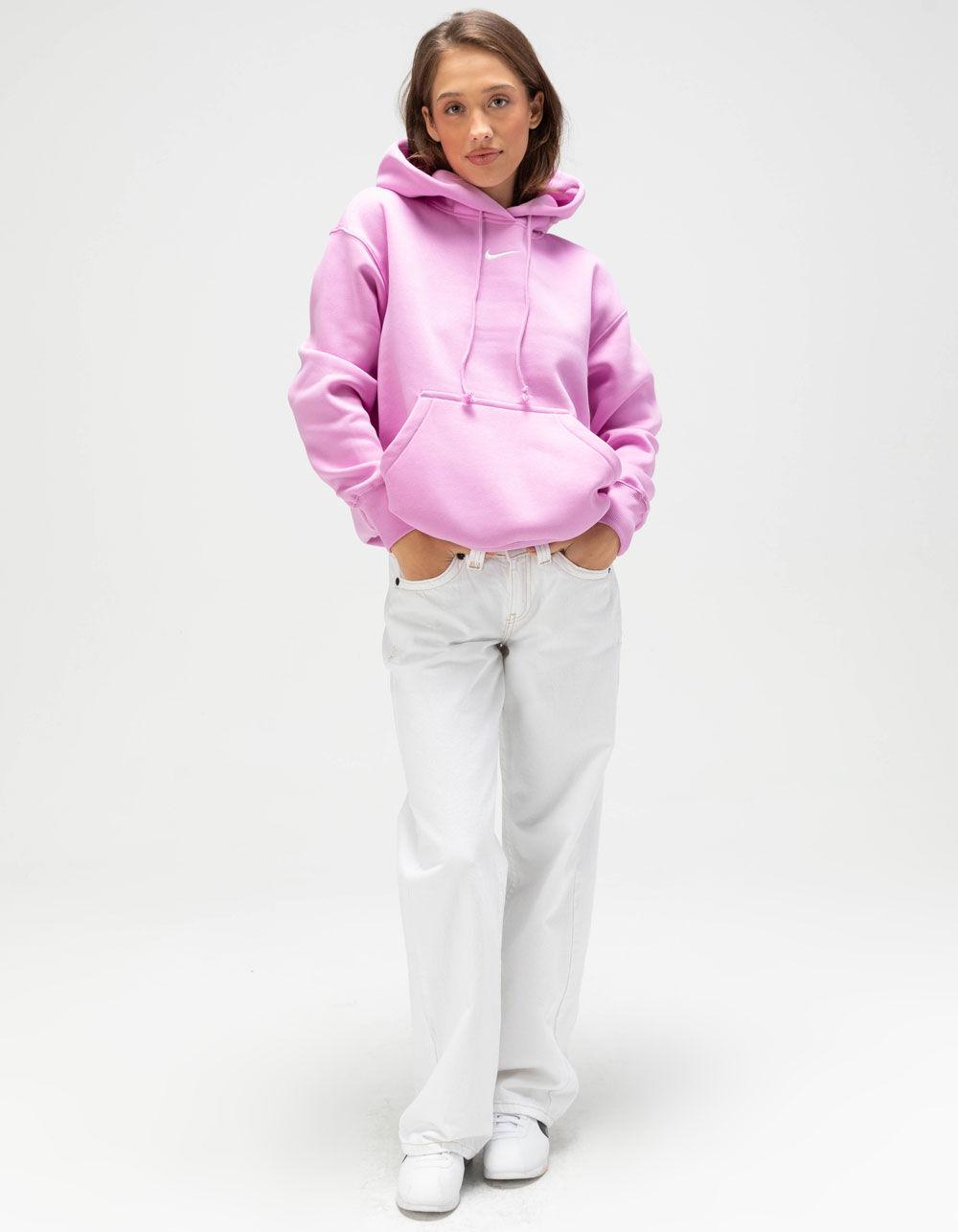 NIKE Sportswear Phoenix Fleece Womens Oversized Hoodie - PINK Product Image