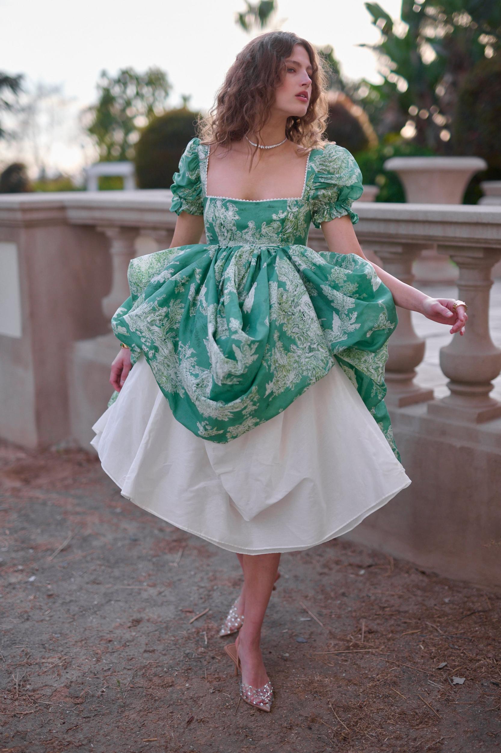 The Cedar Toile Love Story Dress Product Image