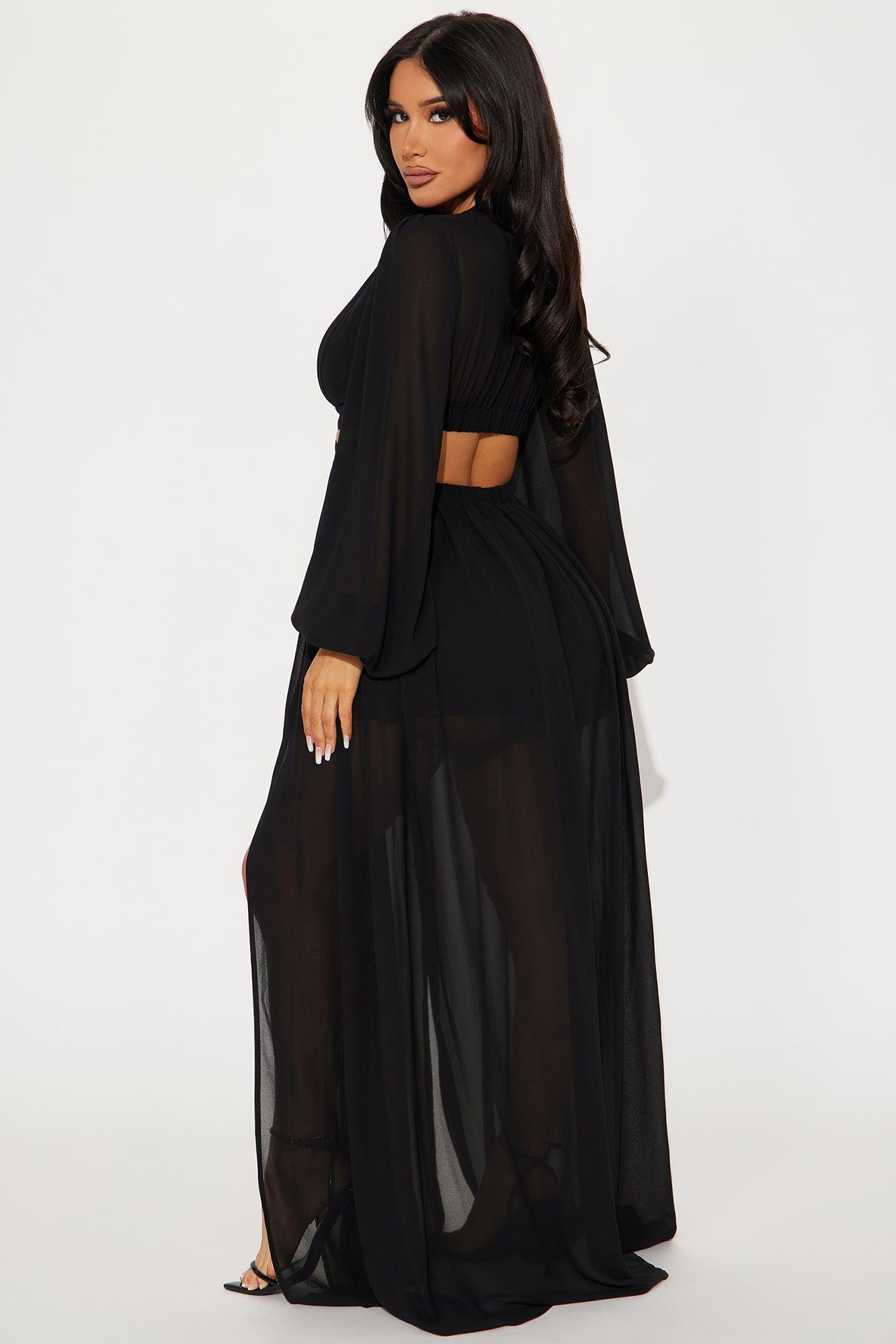Natalia Maxi Dress - Black Product Image