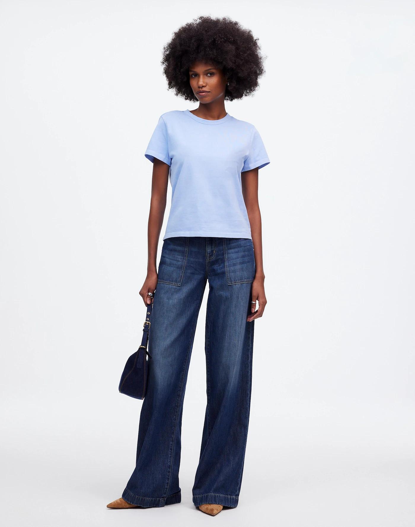 Cotton Perfect Crewneck Tee Product Image