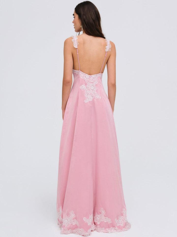 Clemence Maxi Dress — Pink Product Image