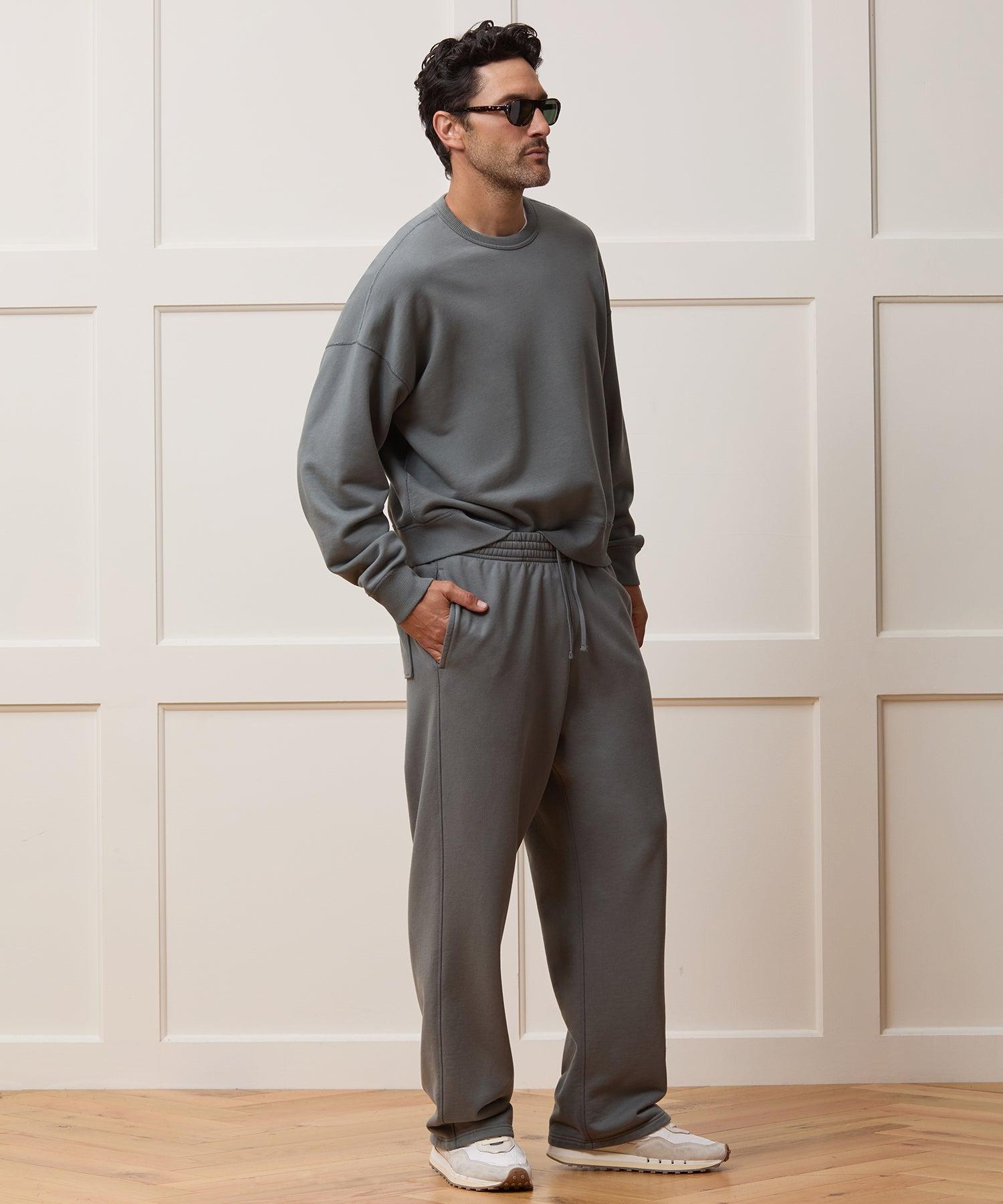 Relaxed Portuguese Terry Crewneck Product Image