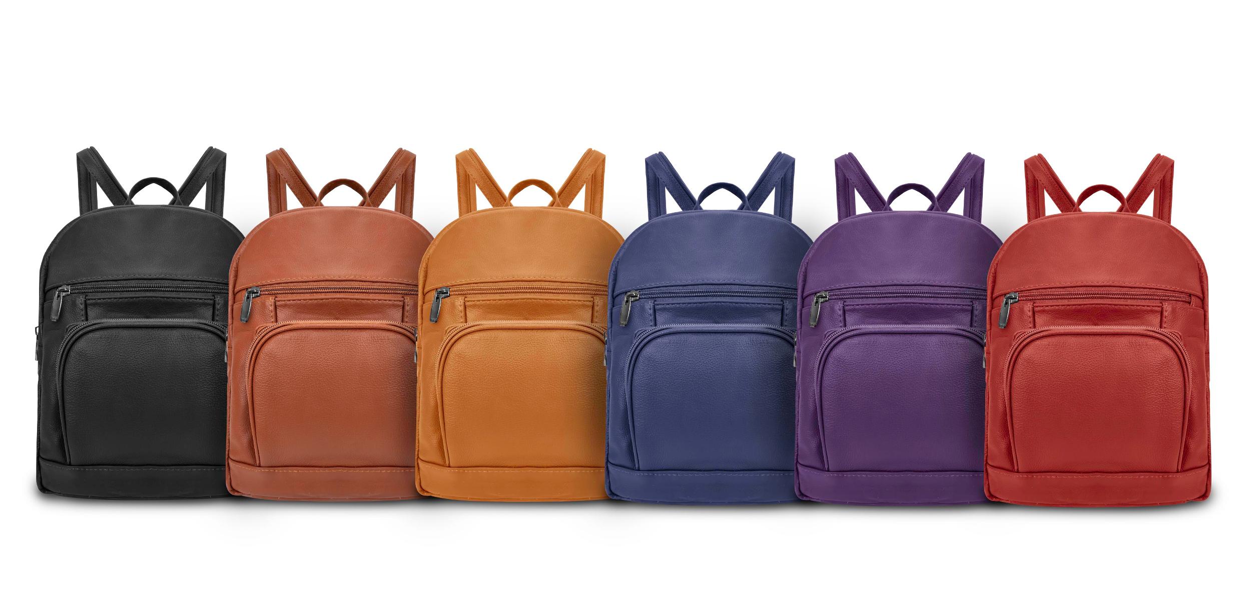 Super Soft Genuine Leather Backpack - 5 Colors Product Image