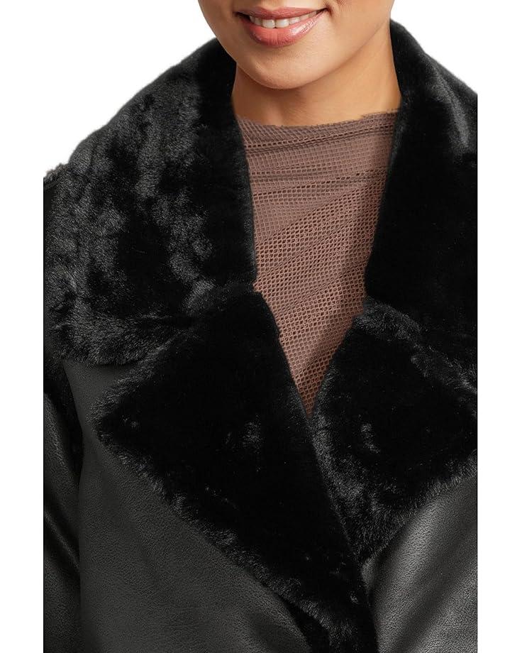 Women's Avec Les Filles Faux Shearling Maxi Coat Product Image