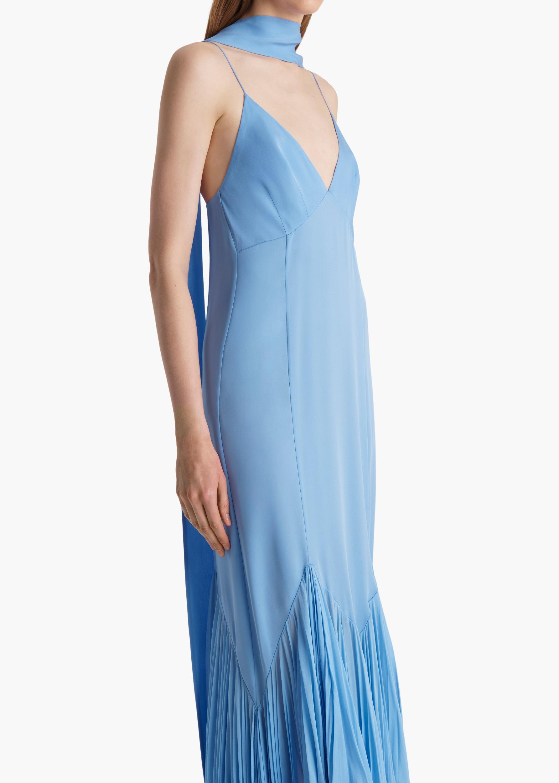 Candita Dress in Cornflower Blue Product Image