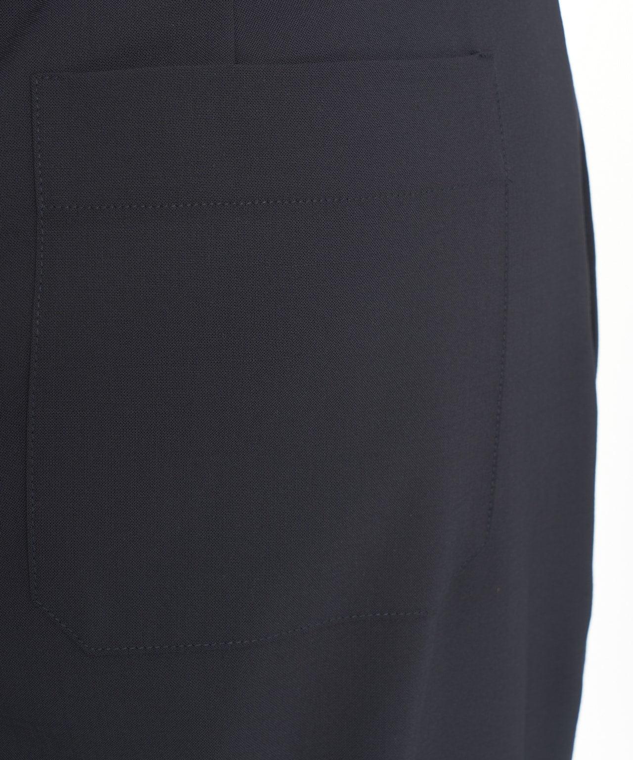 Pleated wool blend pants Product Image