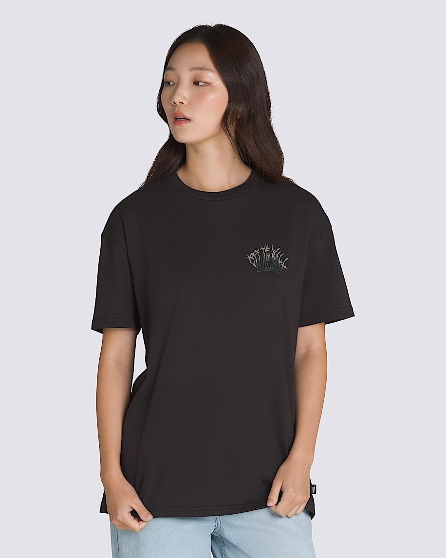 Graffiti Metal University T-Shirt in Black| Vans US Product Image