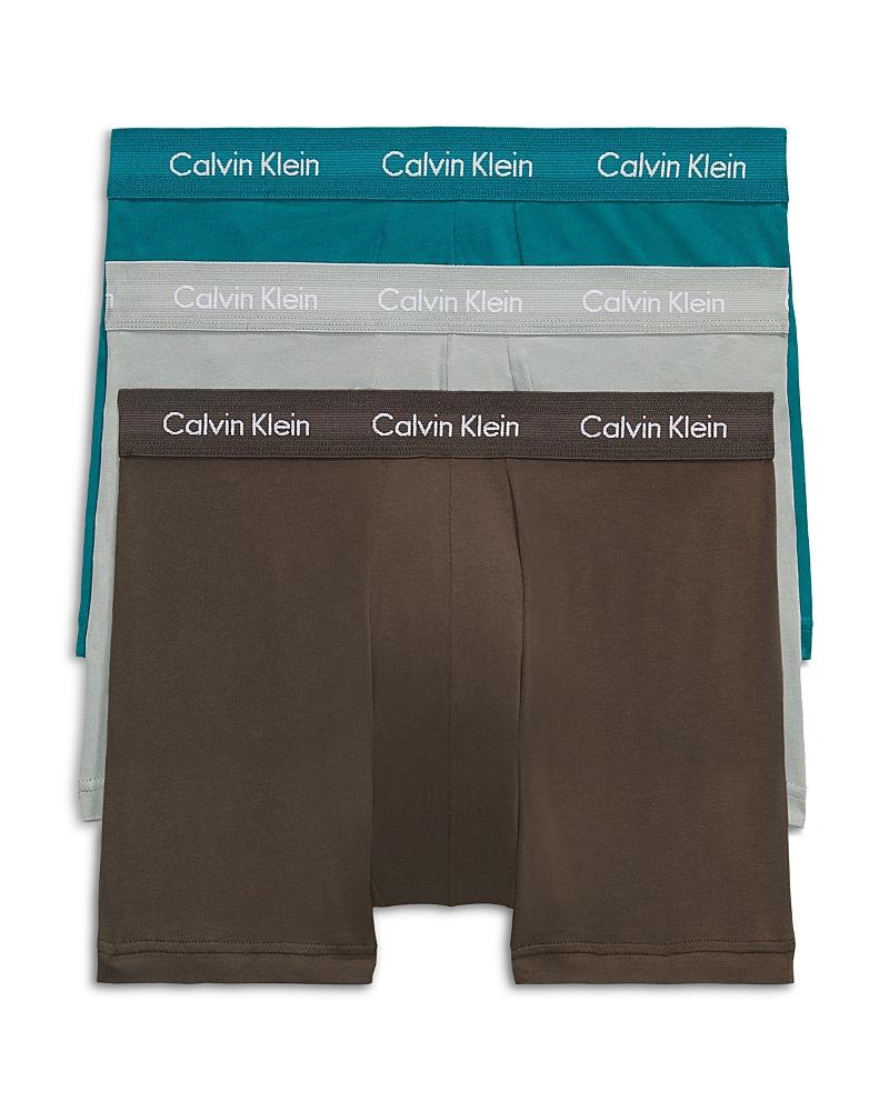 Calvin Klein Cotton Stretch Moisture Wicking Boxer Briefs, Pack of 3 Product Image