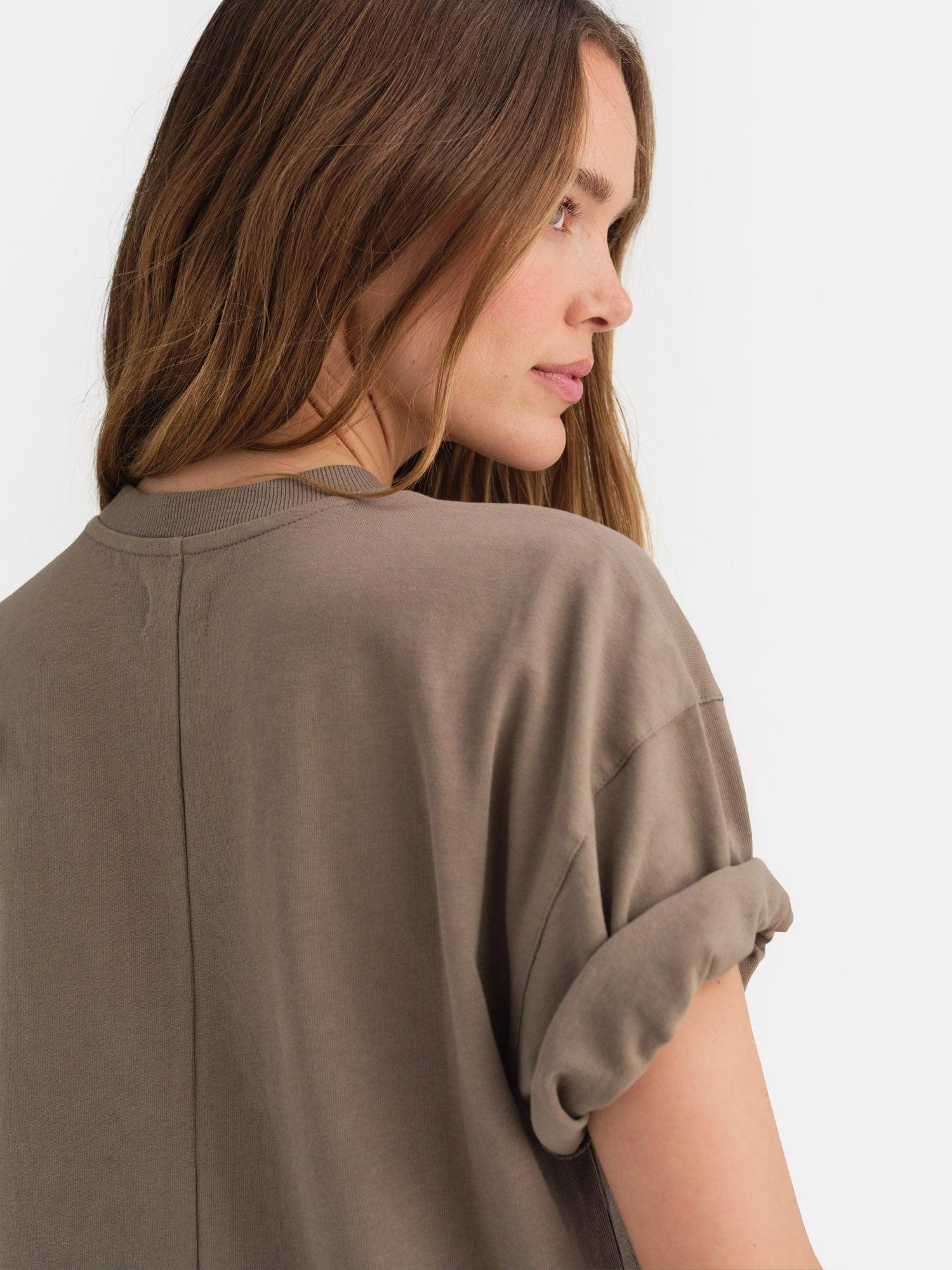 Organic Heavyweight Tee Dress Female Product Image