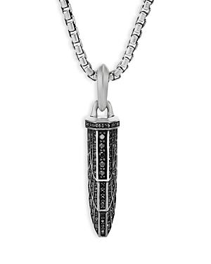 David Yurman Empire Amulet with Pave Black Diamonds Product Image