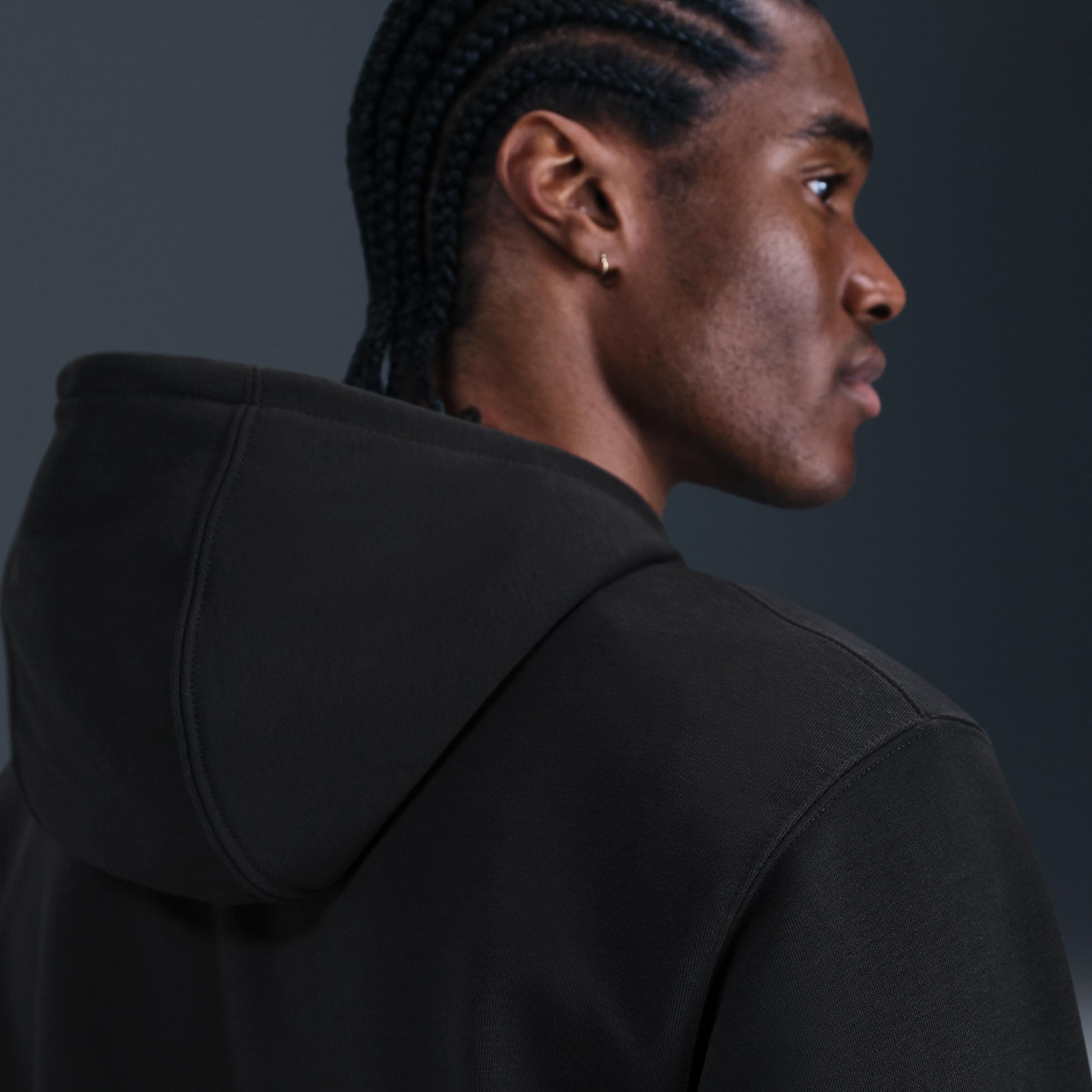 Nike Mens Court Heritage Dri-FIT French Terry Tennis Pullover Hoodie | HM6759-010 Product Image