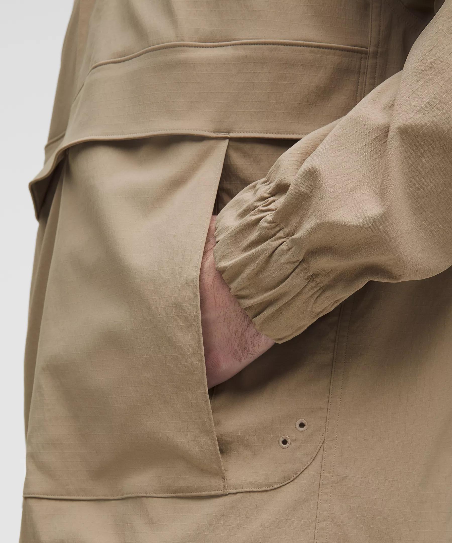 Ripstop Relaxed-Fit Utility Anorak Product Image