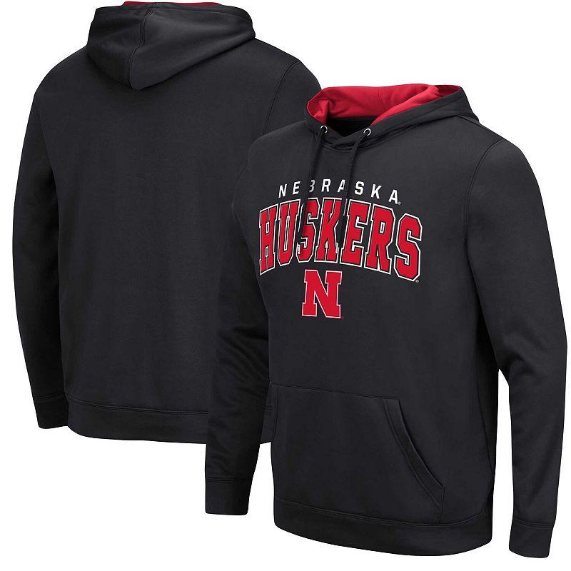 Mens Colosseum Nebraska Huskers ResistancePullover Hoodie Product Image