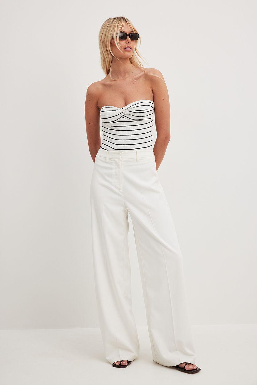 Front Twist Tube Top Product Image