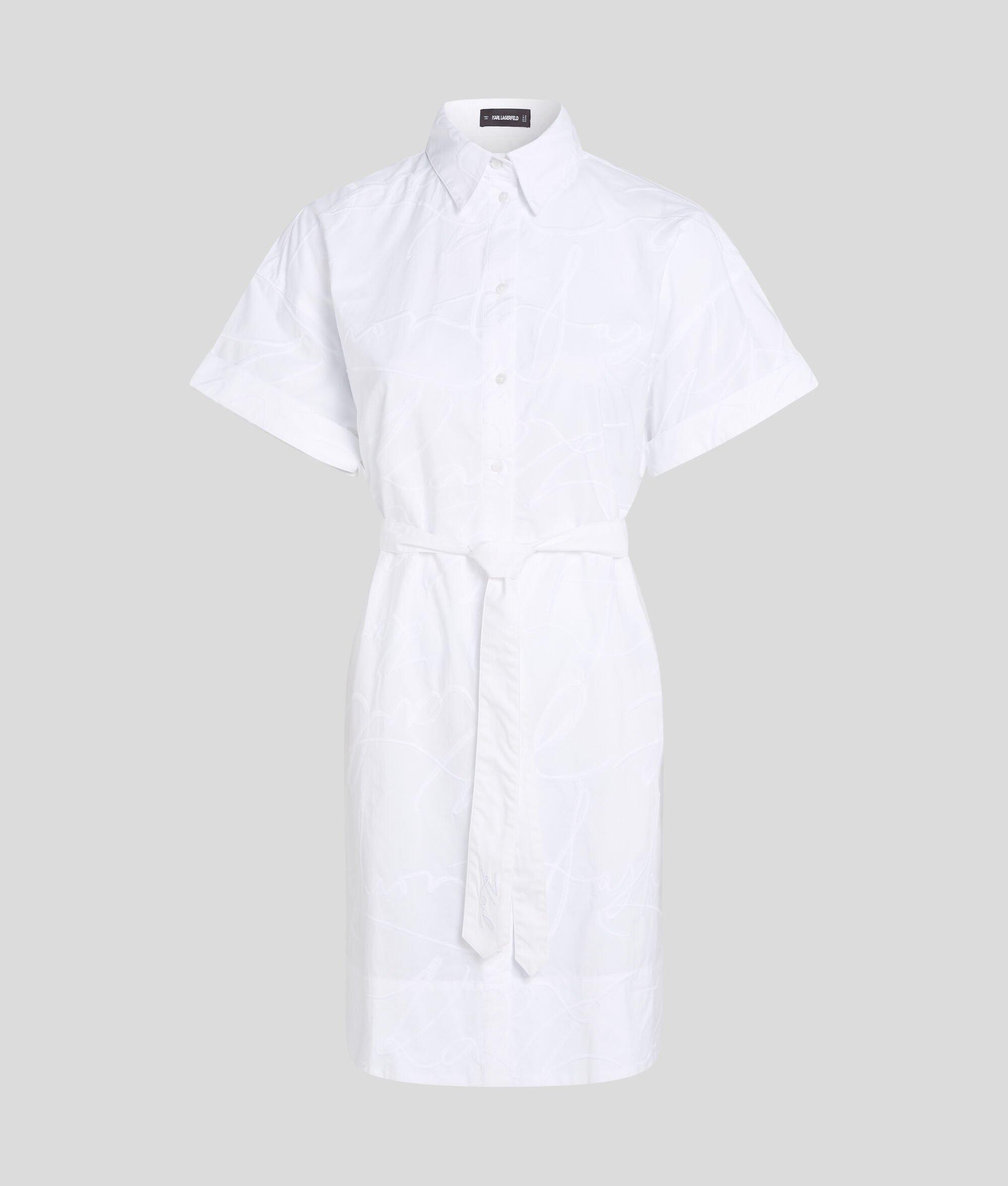 EMBROIDERED SHIRT DRESS Product Image