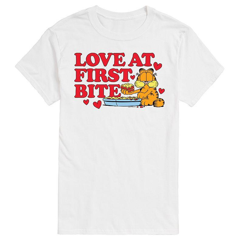 Big & Tall Garfield Love First Bite Tee, Men's,  Product Image