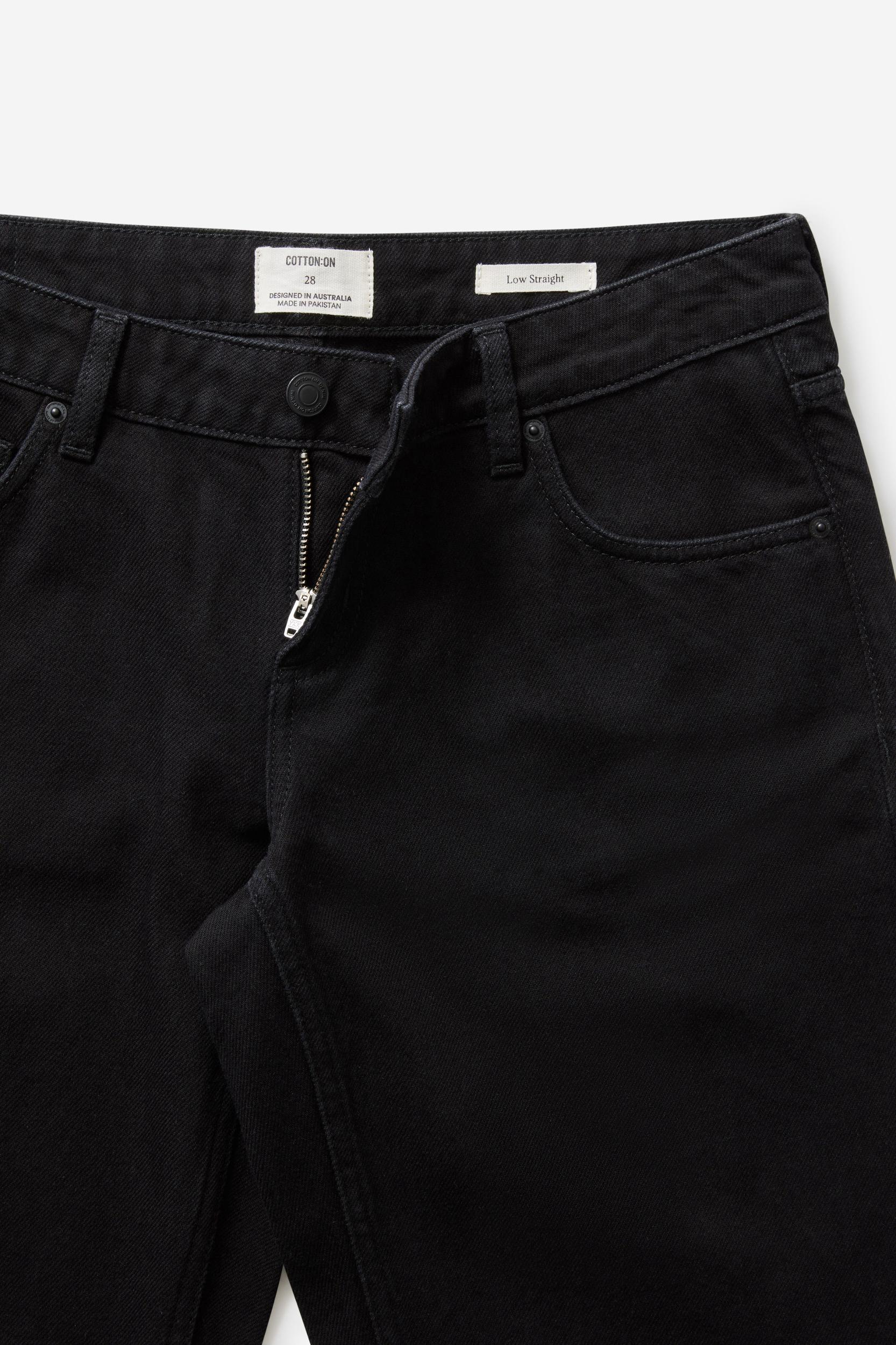 Low Rise Straight Jean Product Image