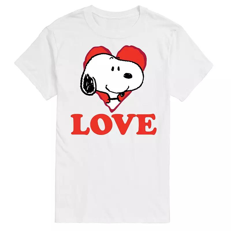 Men's Peanuts I Love Snoopy Tee,  Product Image