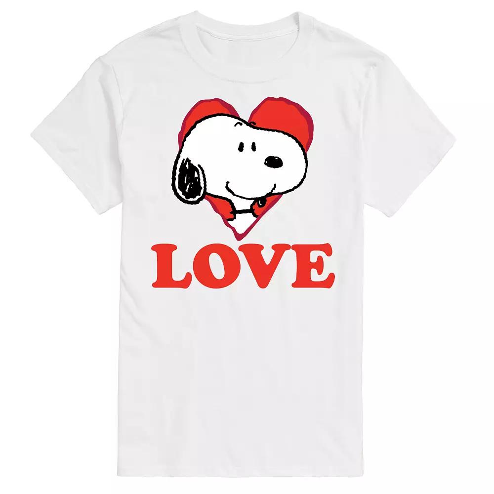 Men's Peanuts I Love Snoopy Tee,  Product Image