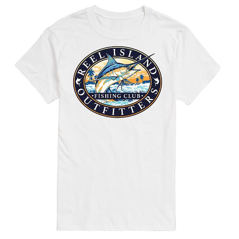 Big & Tall Reel Island Outfitters Tee, Men's,  Product Image