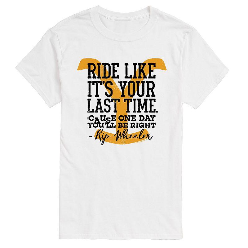 Big & Tall Yellowstone Last Time Tee, Men's,  Product Image