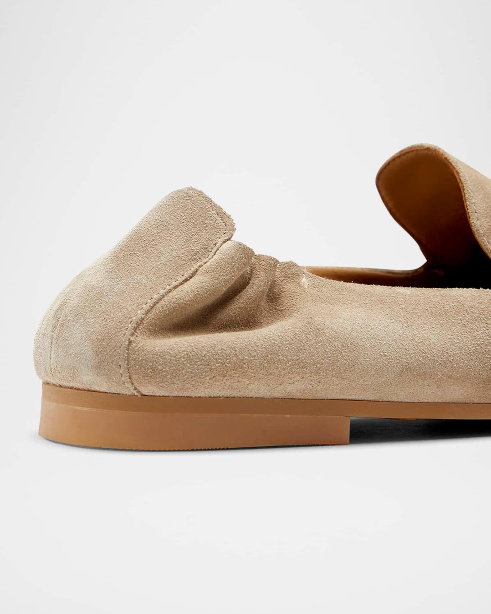 Kitson Suede Penny Loafers Product Image