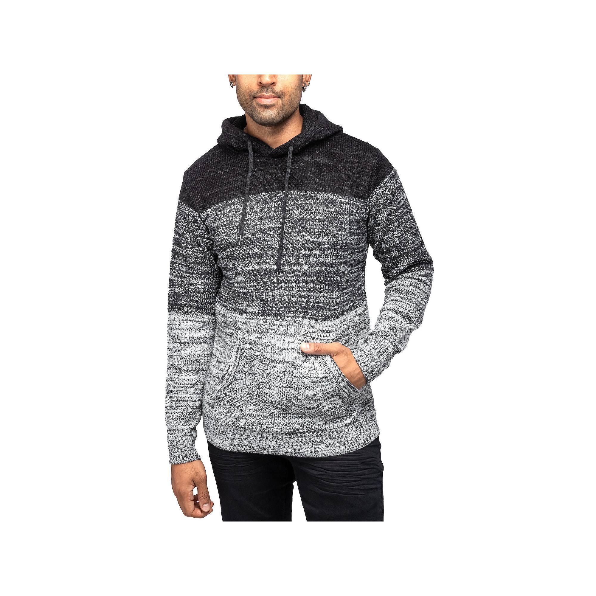 Men's Xray Regular-Fit Colorblock Pullover Hooded Sweater,  Product Image