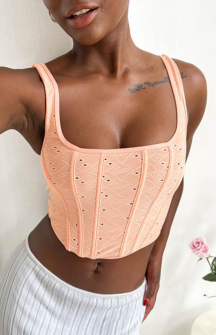 Anderson Pink Corset Top Product Image