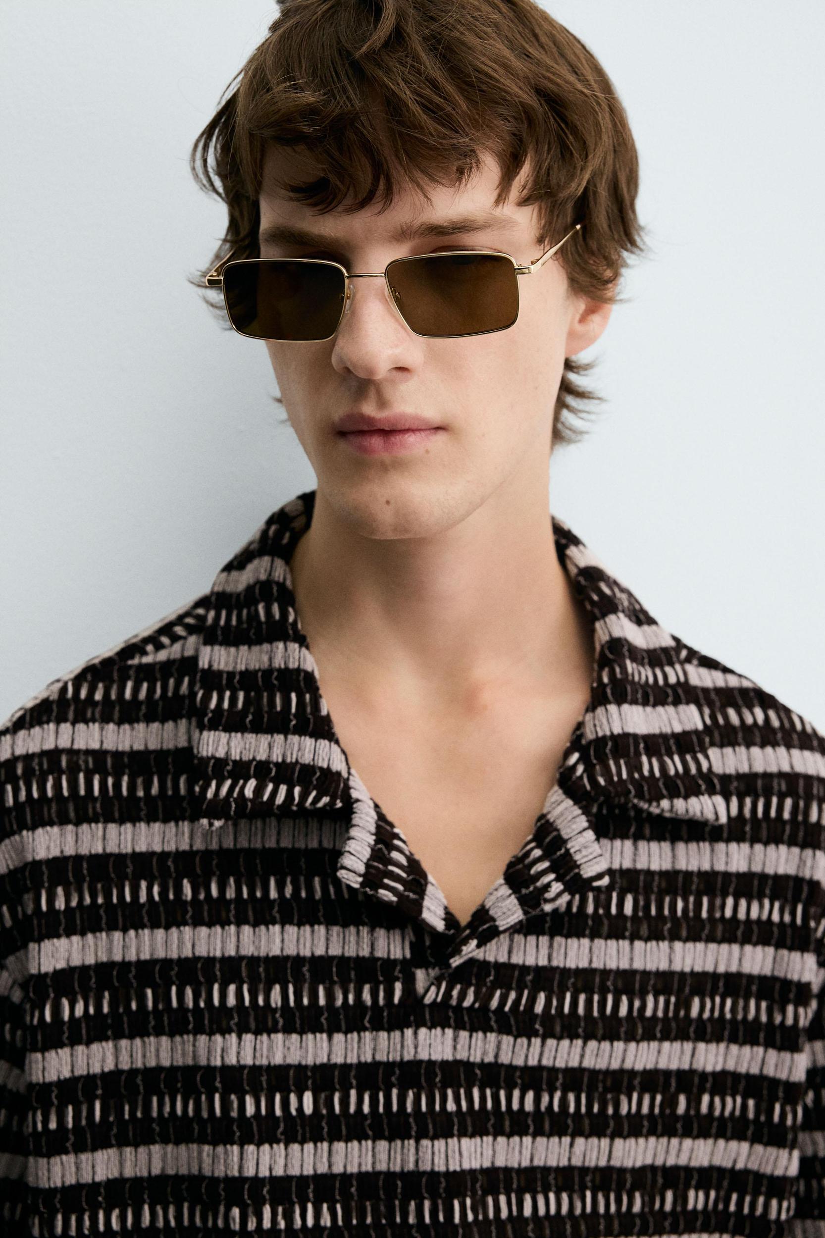 JACQUARD KNIT POLO Product Image