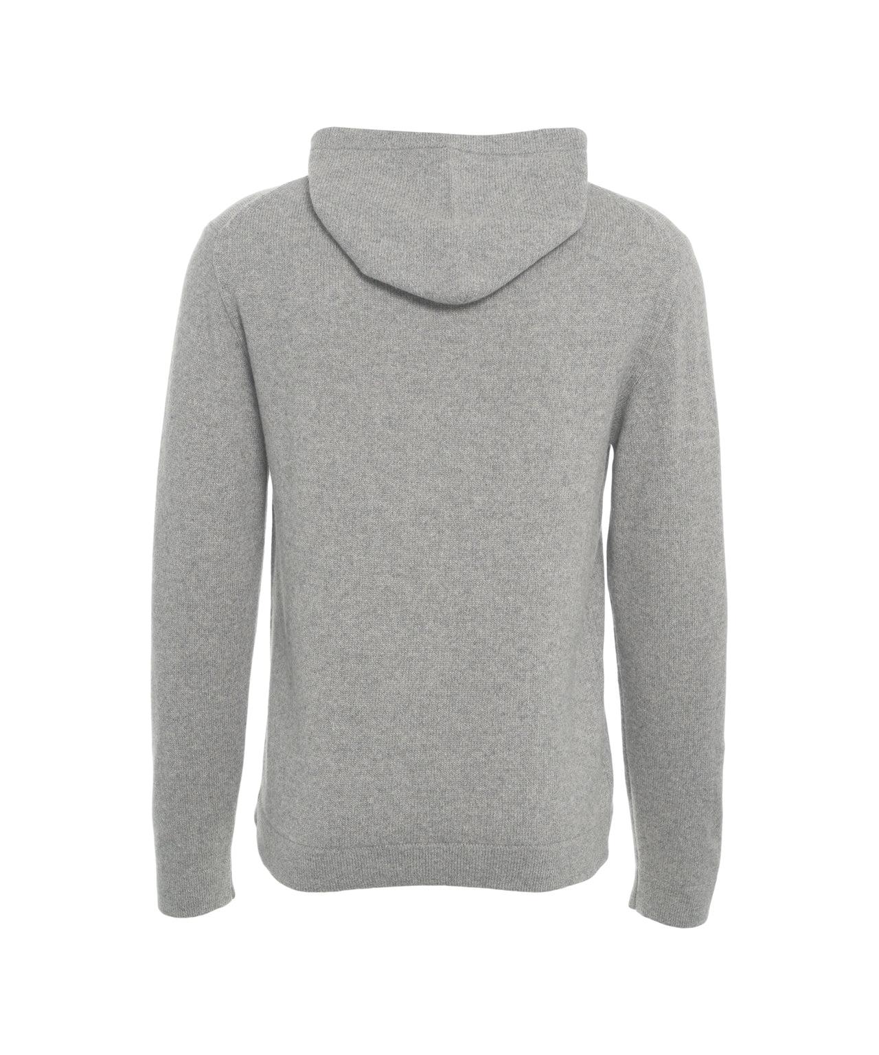 Cashmere knit hoodie Product Image