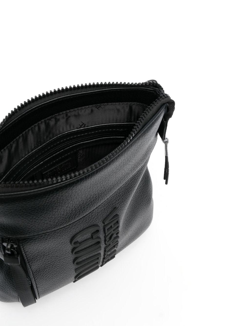 logo-embossed messenger bag Product Image