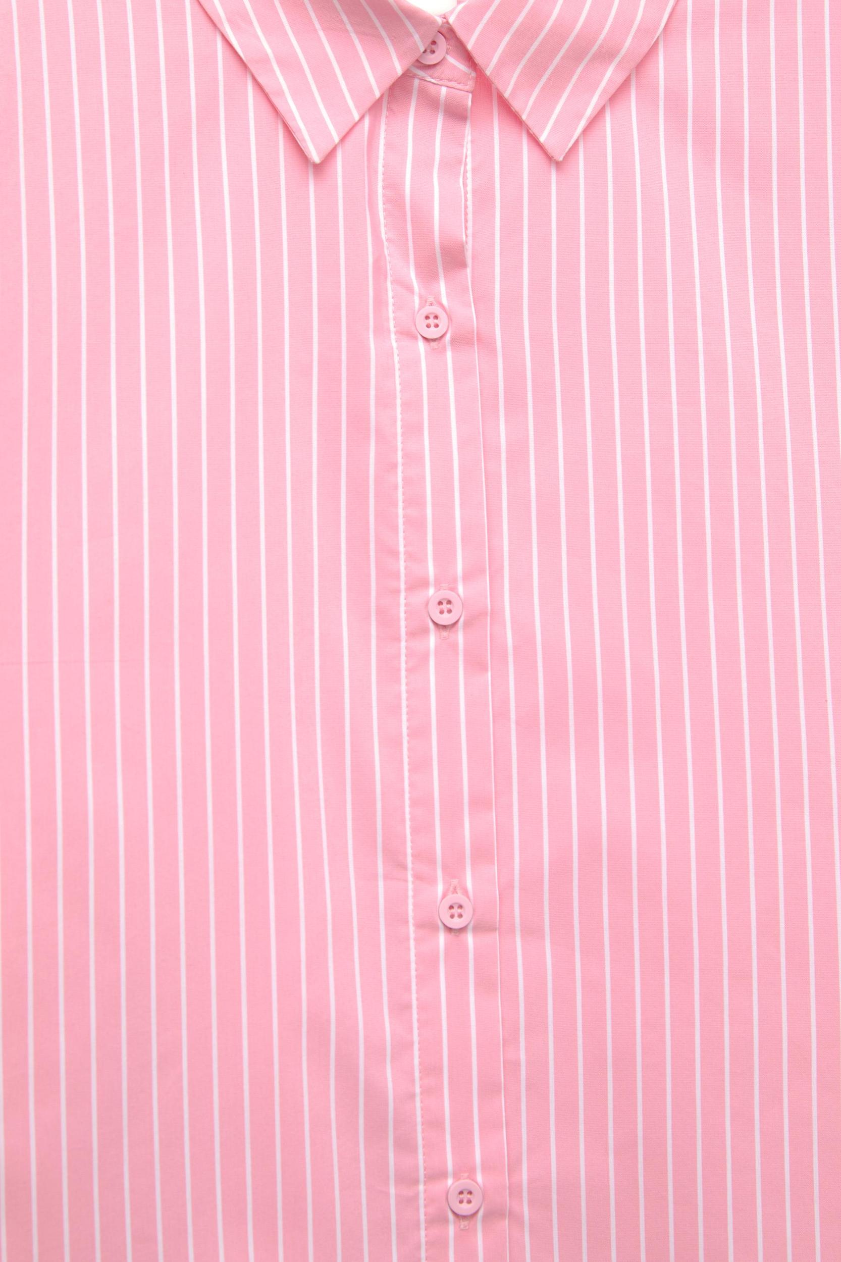 Pink striped shirt Product Image