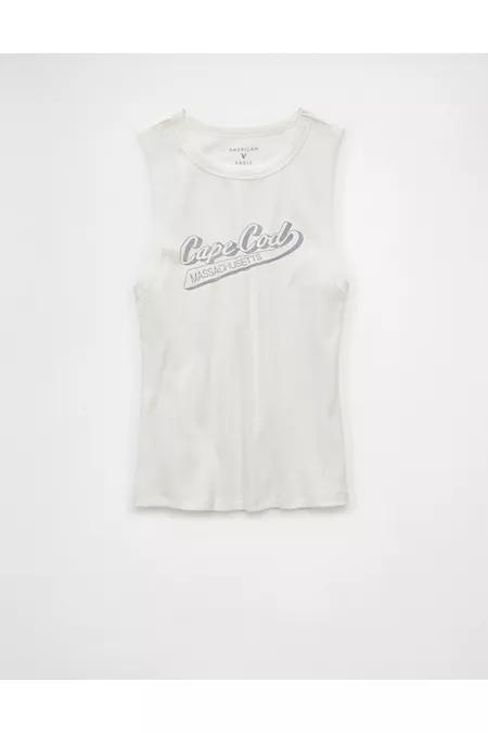 AE Boyfriend Destination Graphic Muscle Tank Top Women's Product Image