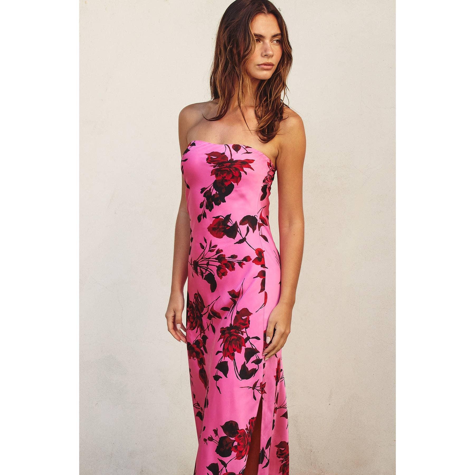 Potential Heartache Strapless Maxi Dress Product Image